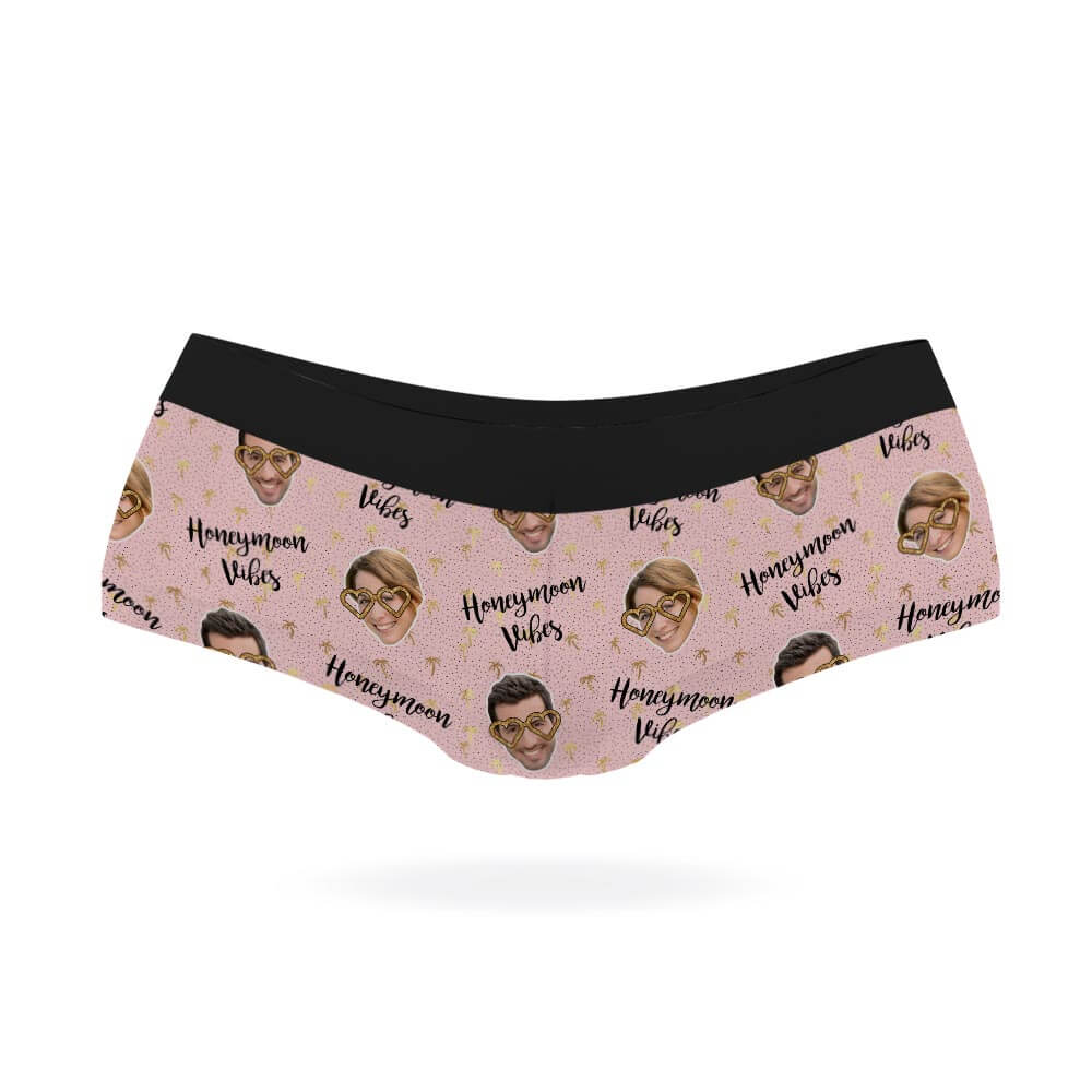 Peach Honeymoon Vibes Knickers