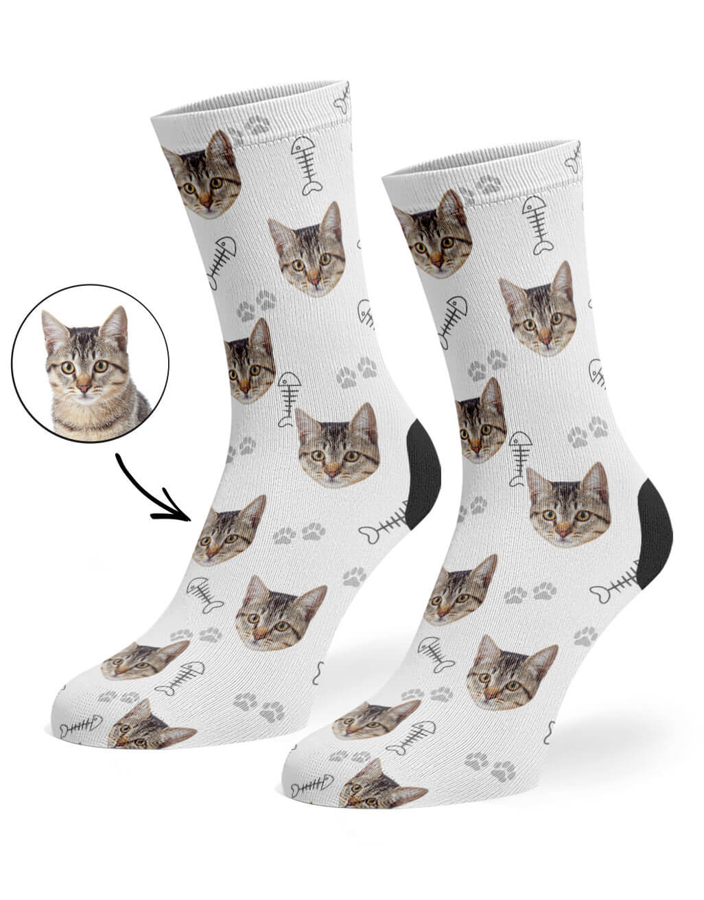 White Your Cat On Socks