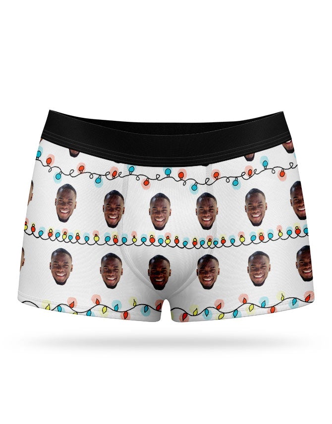 Christmas Lights Boxers Gift