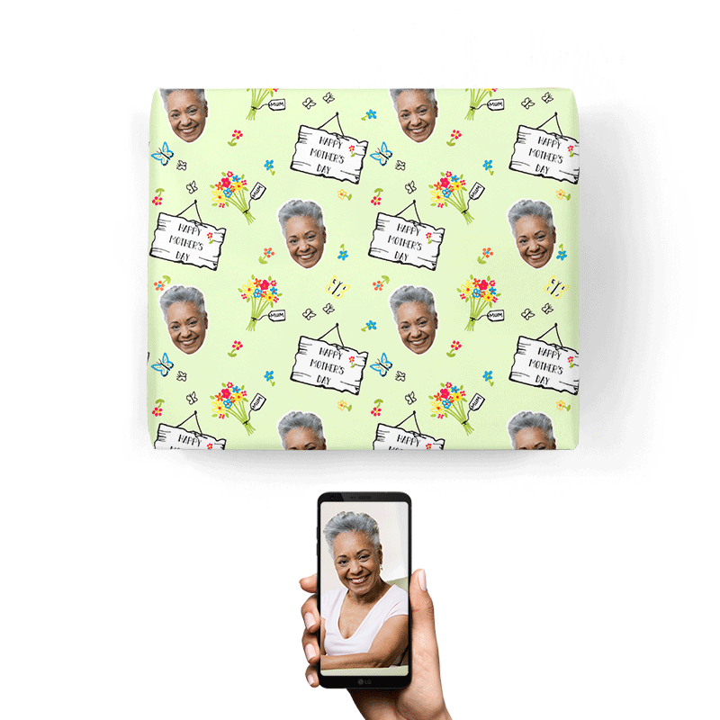 Happy Mother's Day Personalised Wrapping Paper
