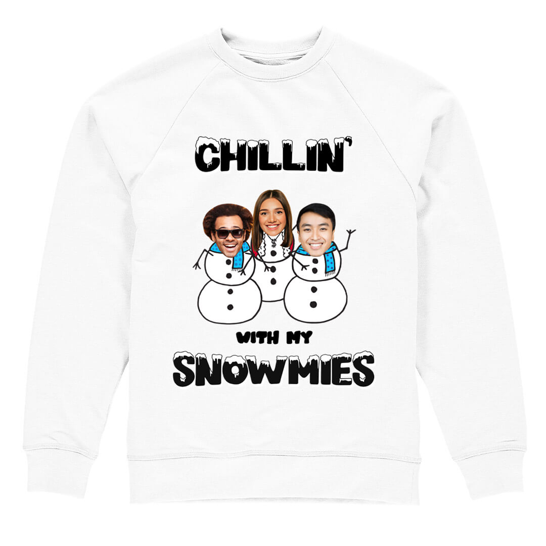 Chillin' With My Snowmies Christmas Jumper
