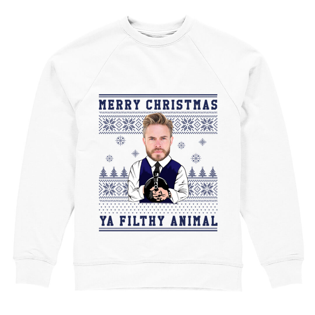 Merry Christmas Ya Filthy Animal Christmas Jumper