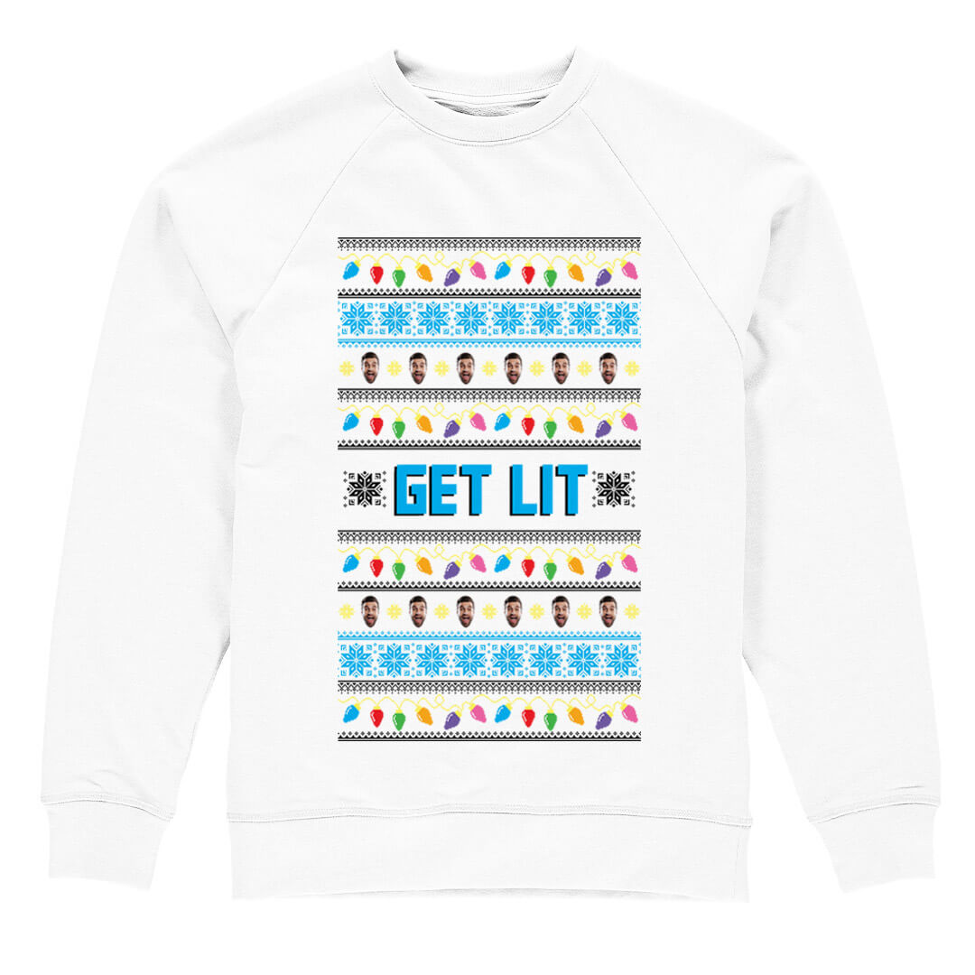 Get Lit Christmas Jumper