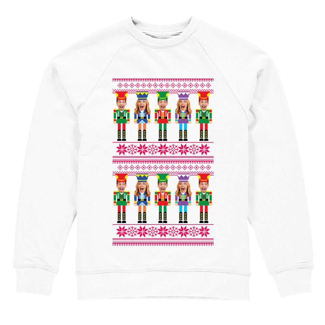 Nordic Nut Crackers Christmas Jumper