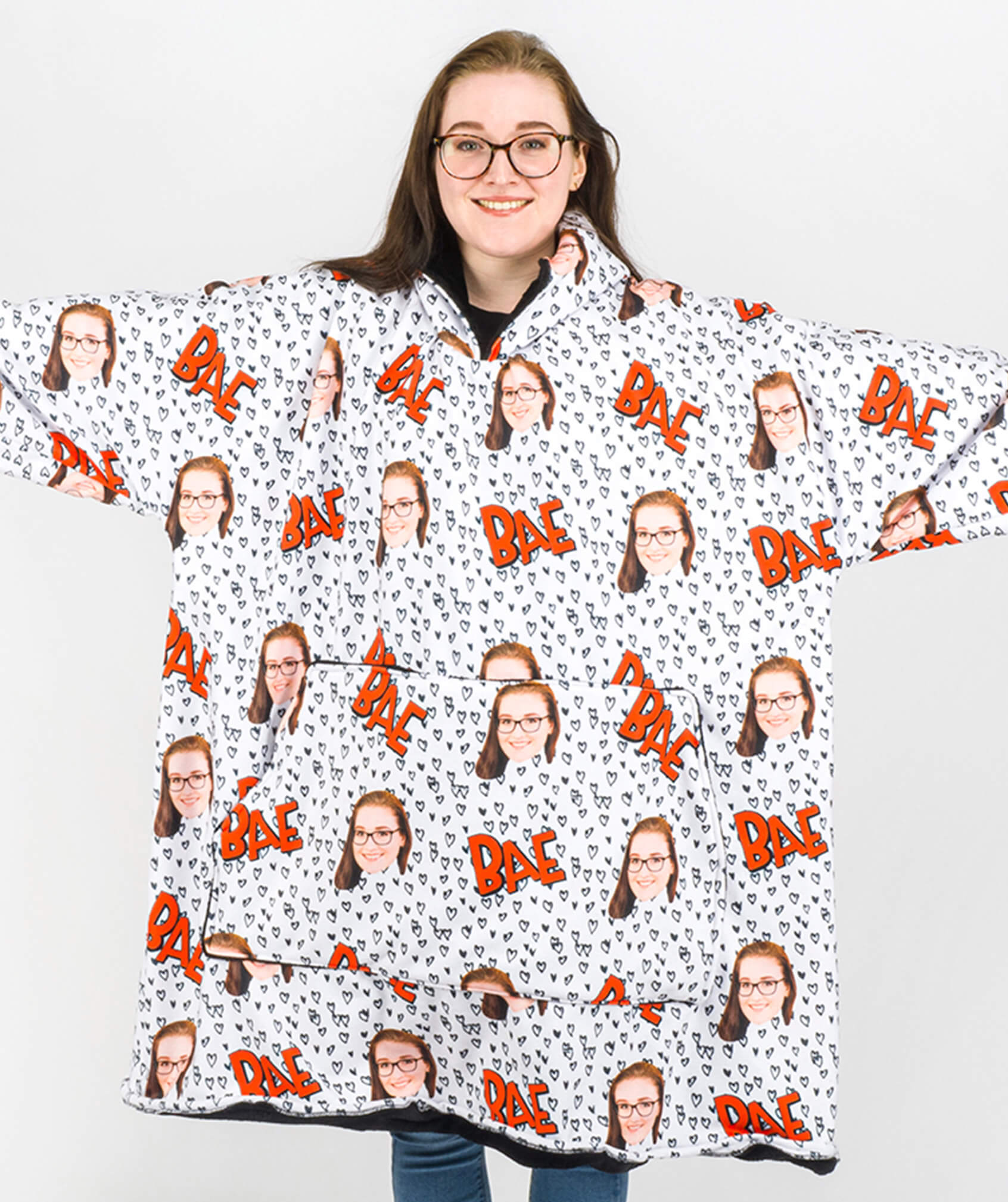 Bae Custom Hooded Blanket