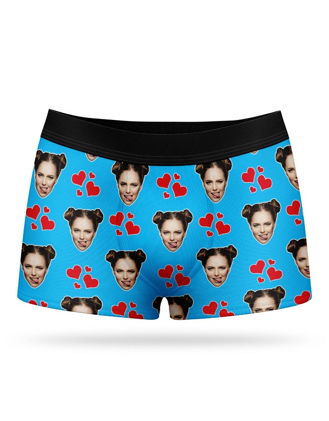 Blue My Valentine Boxers