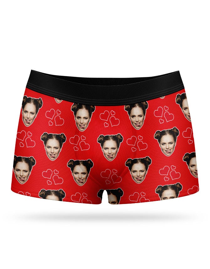 Red My Valentine Boxers