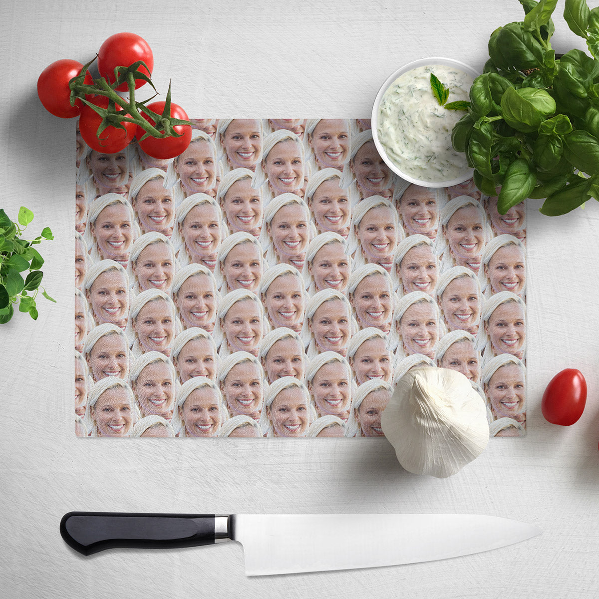 Face Chopping Board