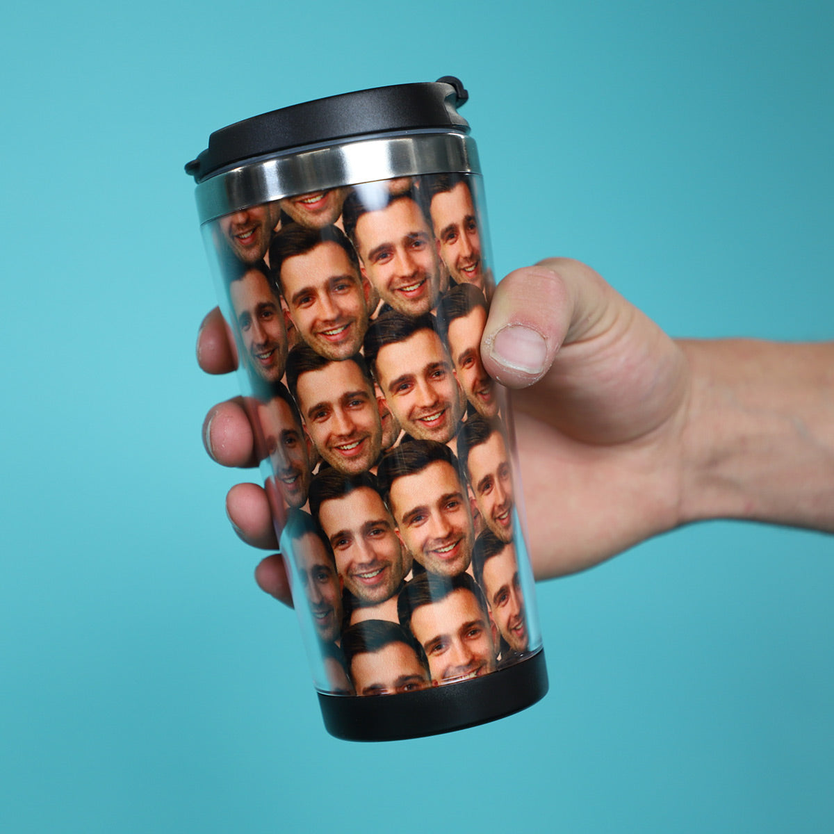 Face Mash Travel Mug