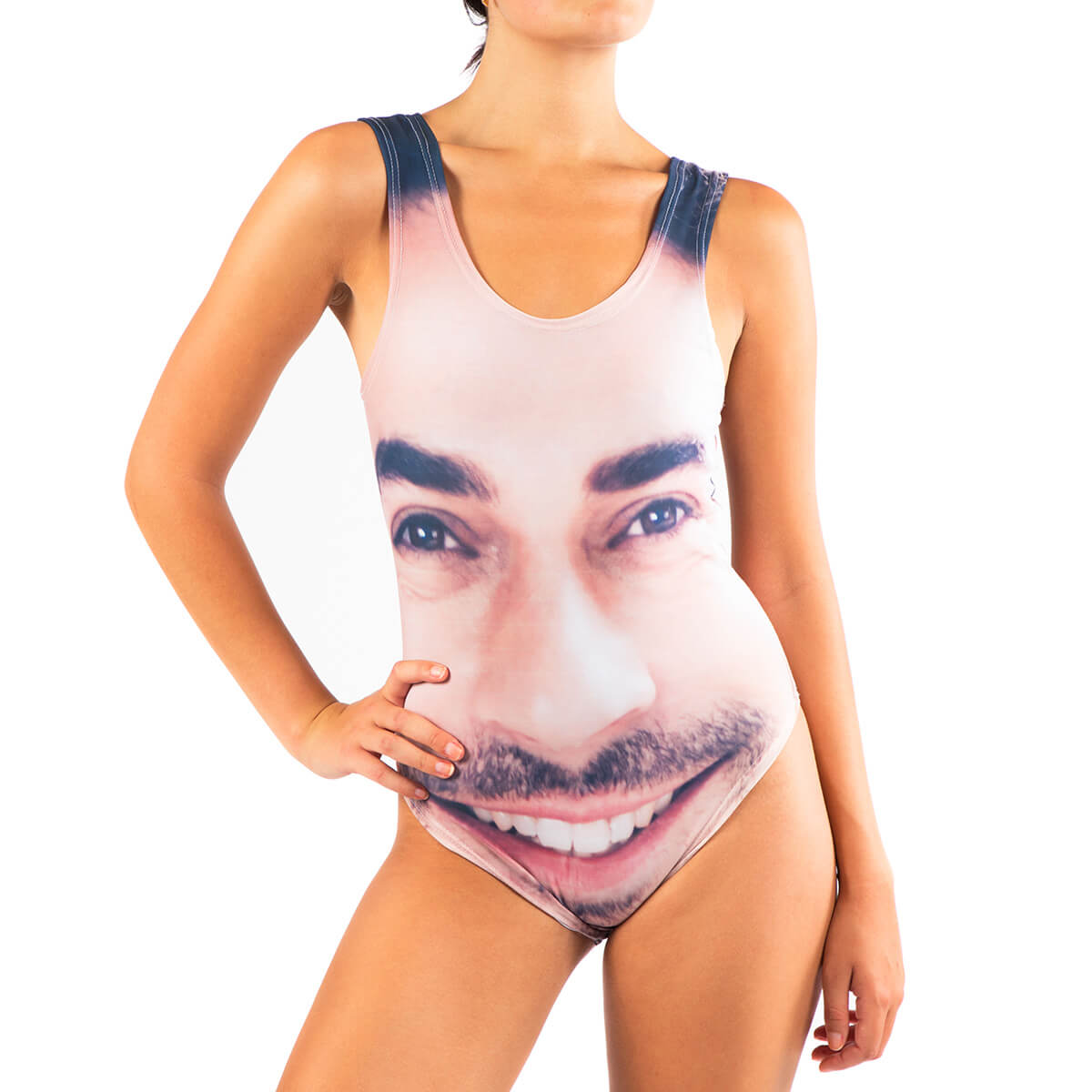 personalised swimming costume with your photo