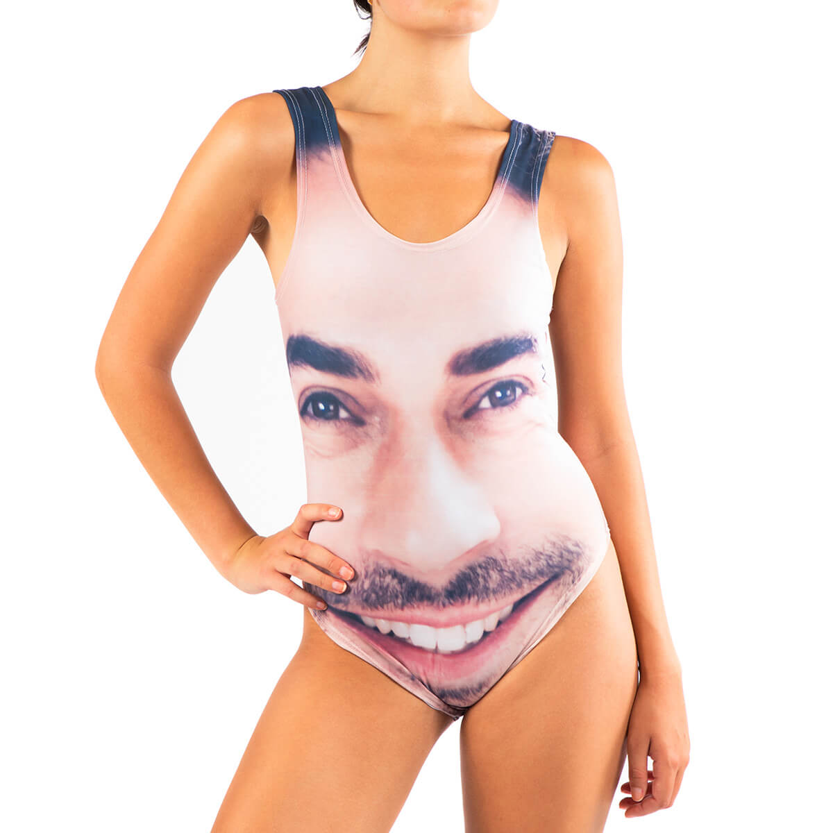 personalised swimming costume with your photo