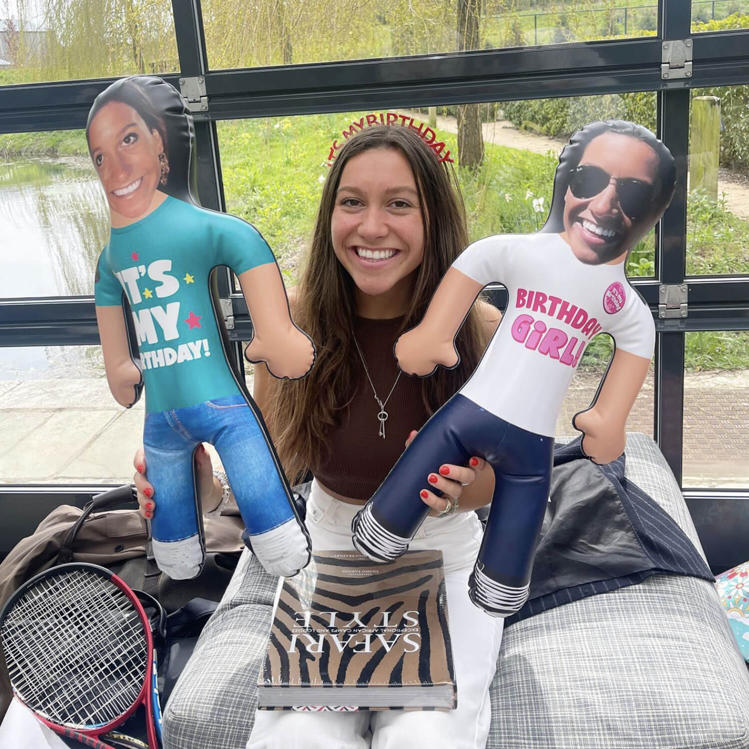 It's My Birthday Blow Up Doll