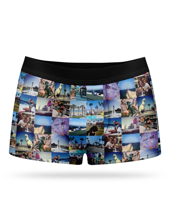 Photo Collage Novelty Boxers