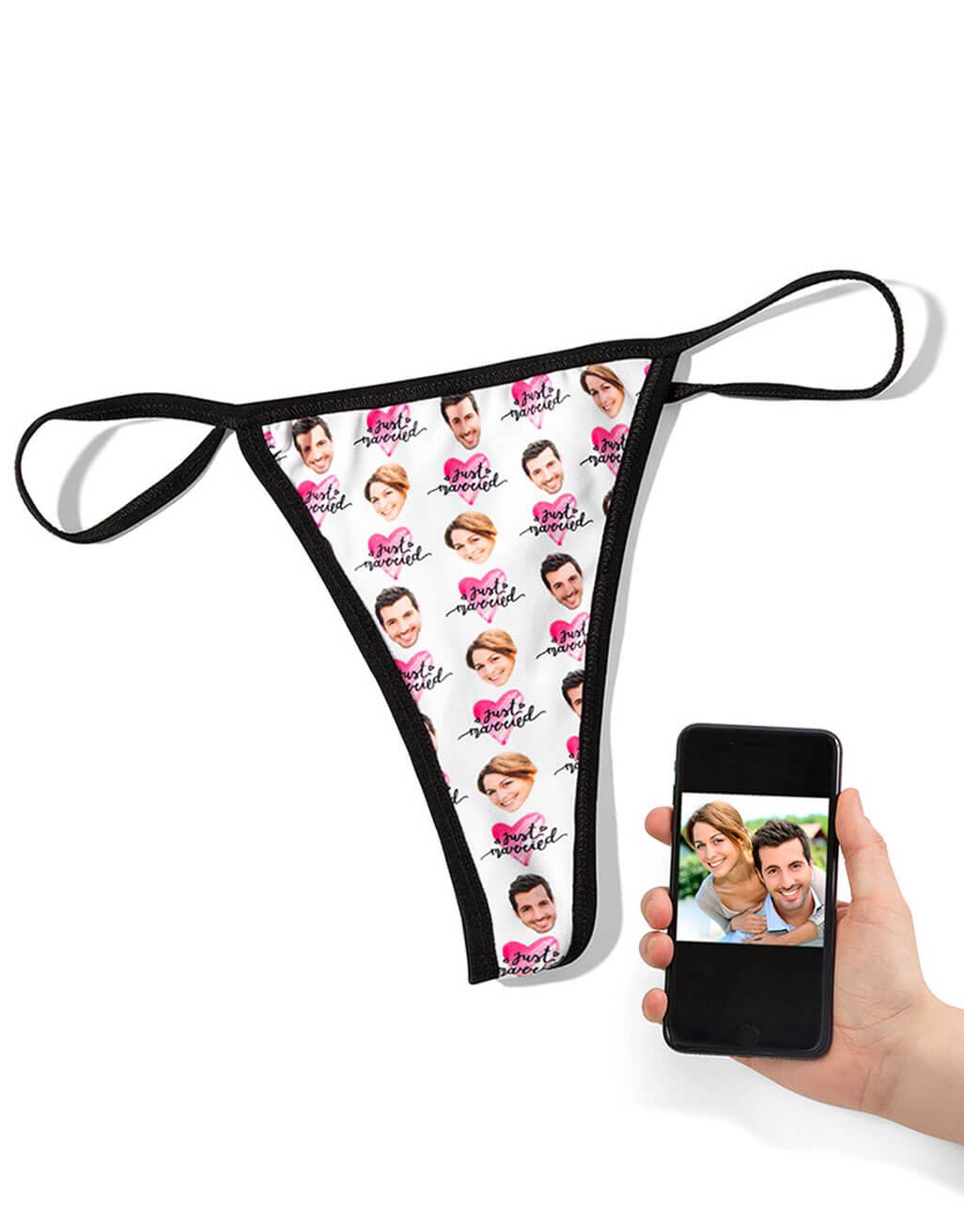 Just Married Photo Thong