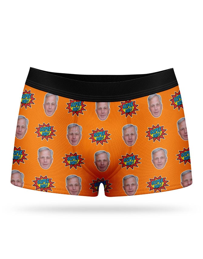 Super Dad Fathers Day Boxer Shorts