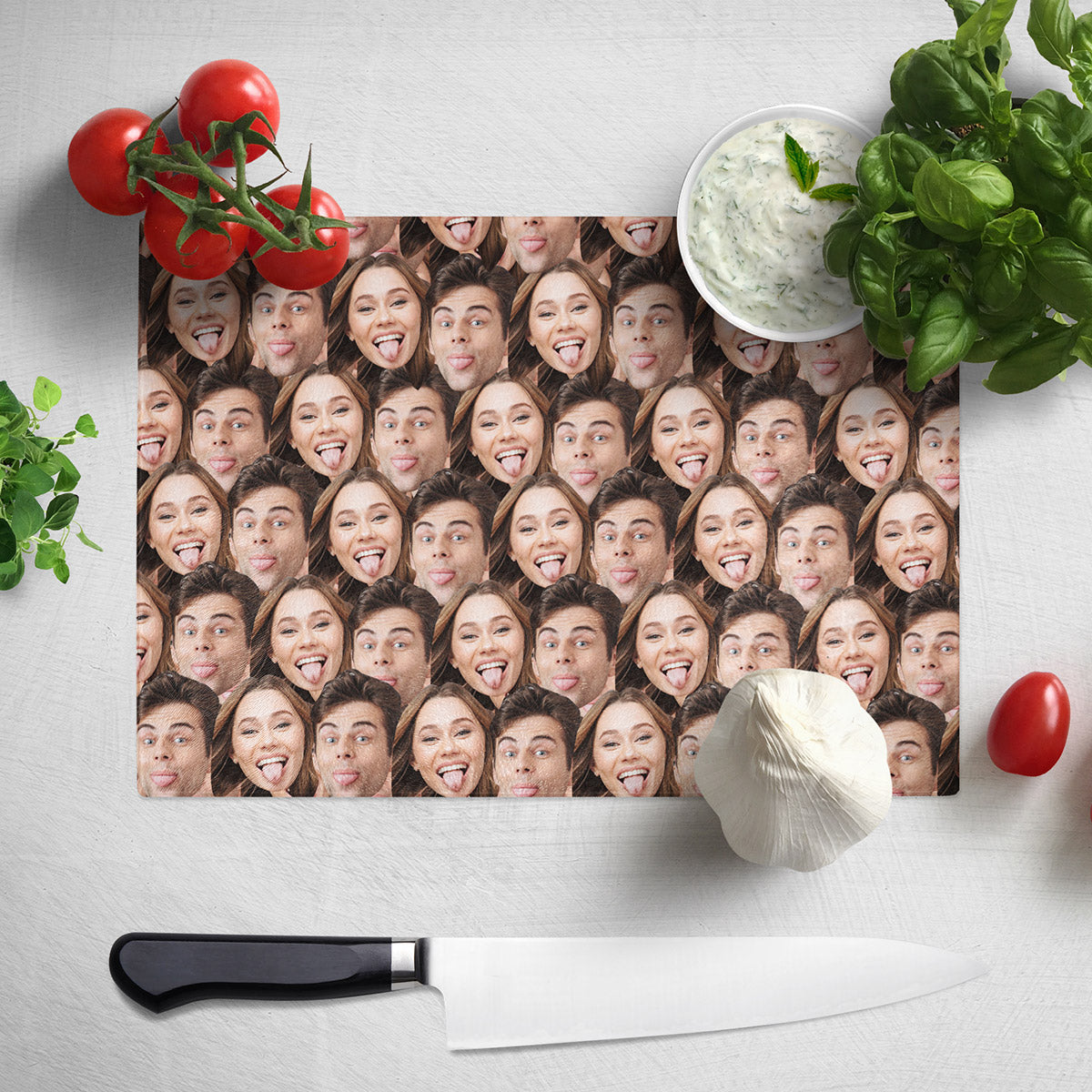 Face Chopping Board