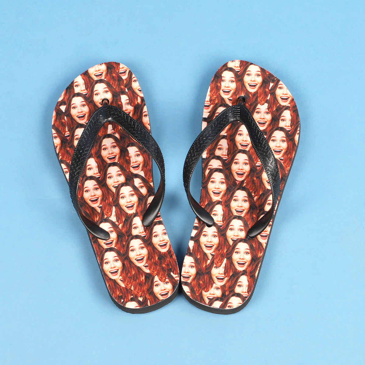 Face Flip Flops