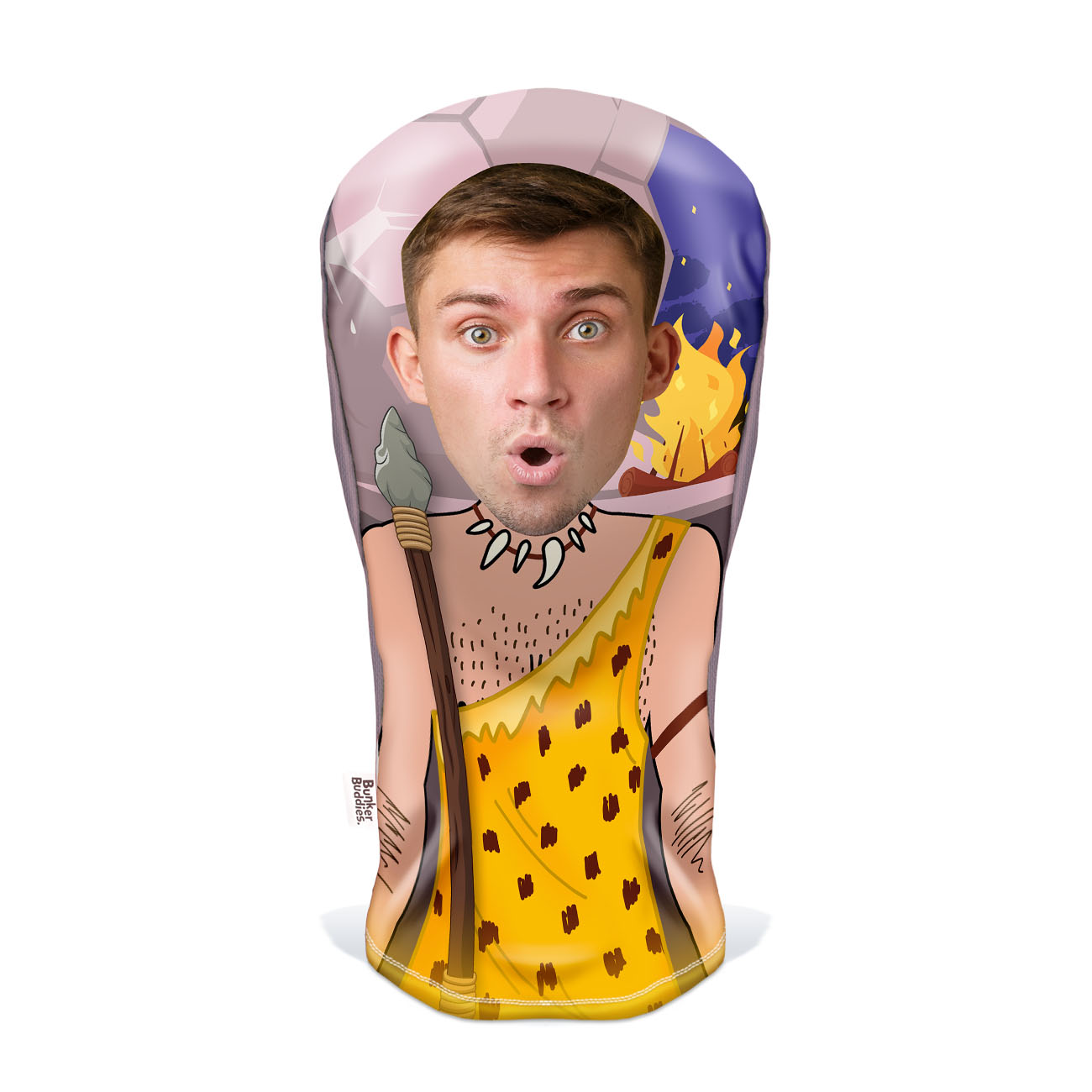 Cave Man Personalised Golf Head Cover