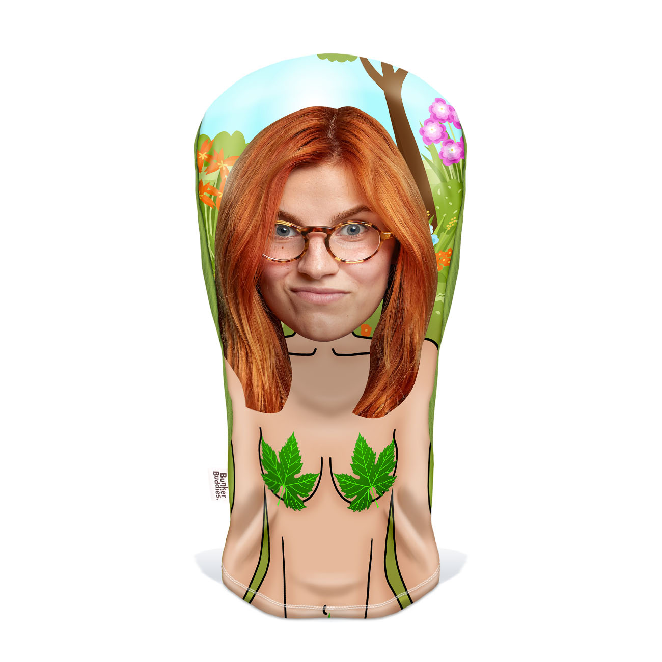 Woman Naturist Personalised Golf Head Cover