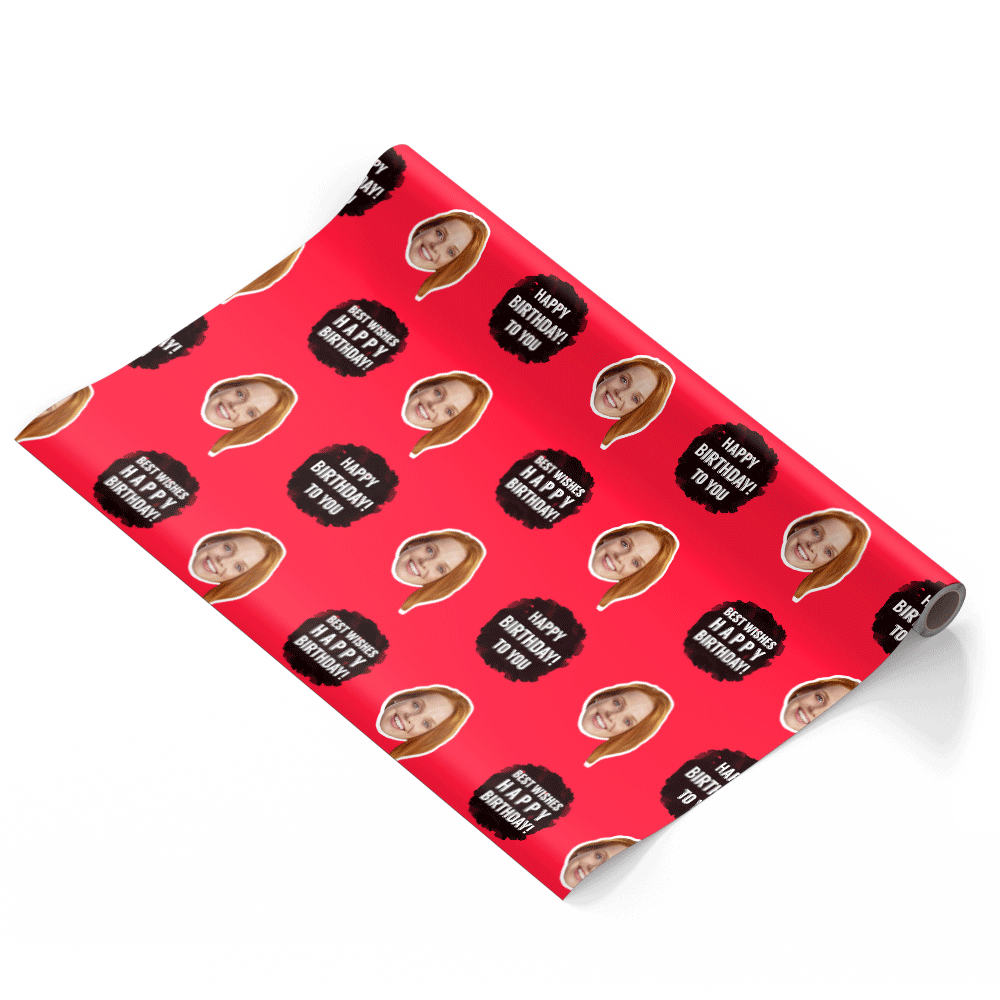 Birthday Splodge Wrapping Paper