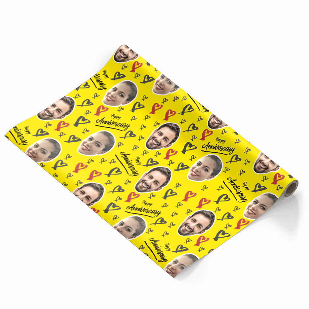 Anniversary Wrapping Paper Roll