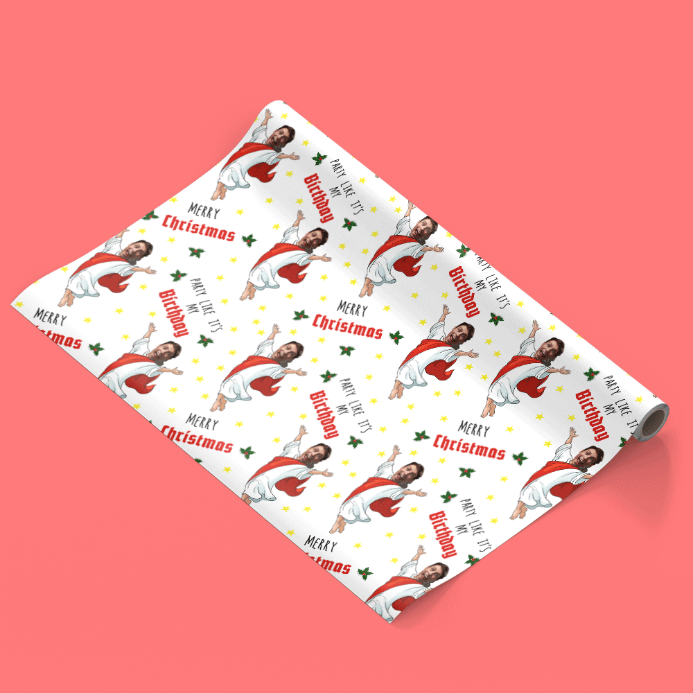 Merry Christmas Jesus Wrapping Paper