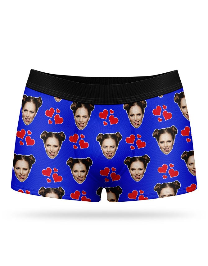 Royal Blue My Valentine Boxers