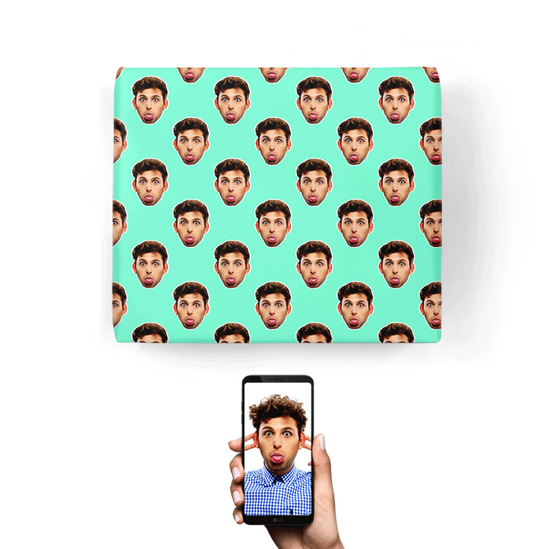 Your Face Wrapping Paper