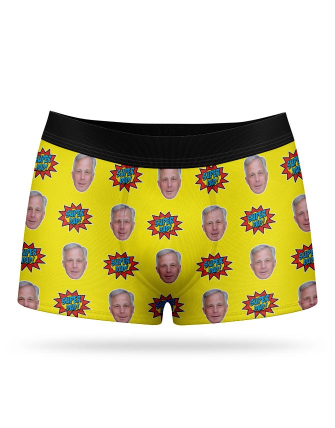 Super Dad Face Boxer Shorts