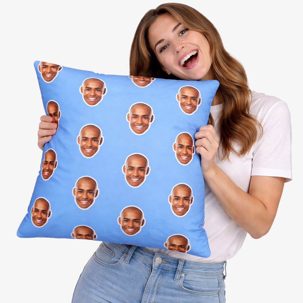 Face Pattern Cushion