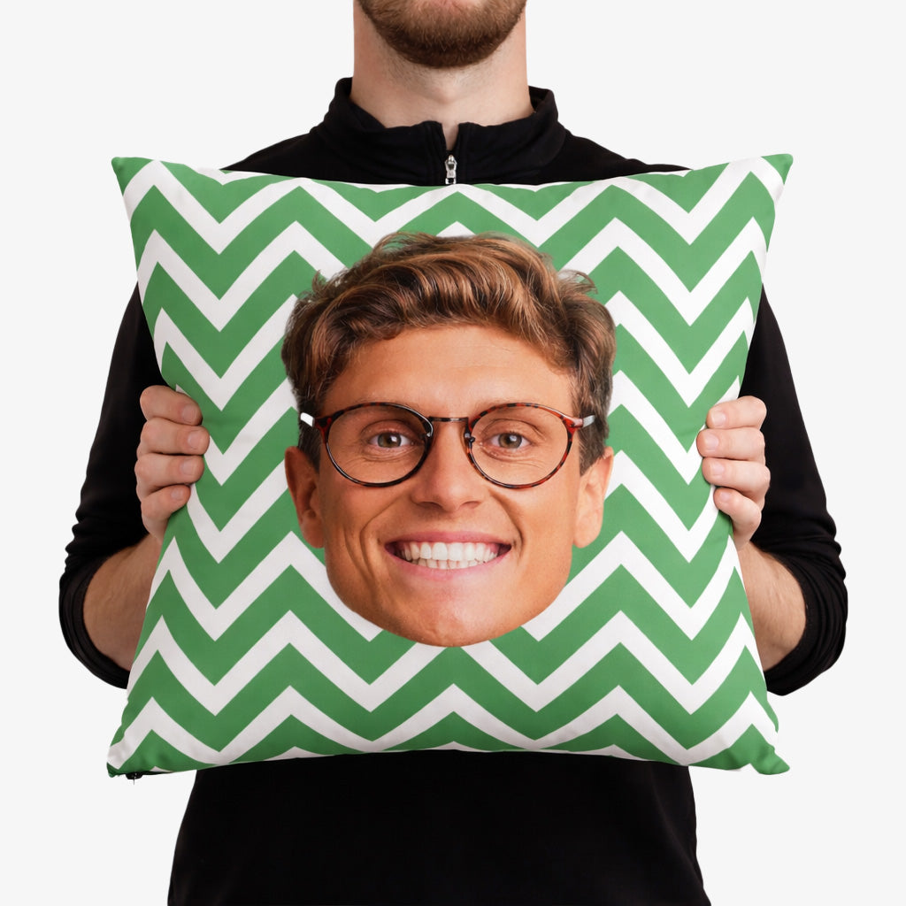 Face Zig Zag Cushion