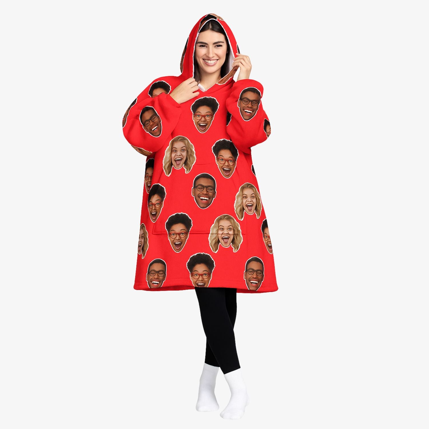 Best Friends Personalised Hoodie Blanket