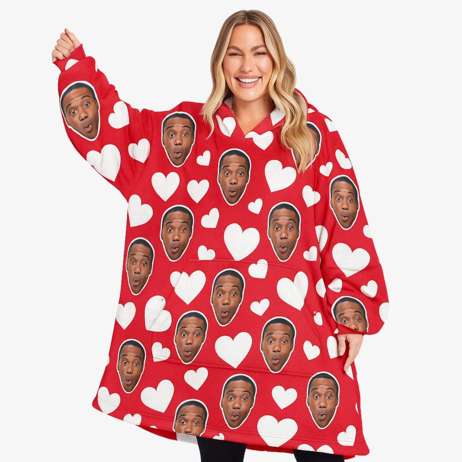 Lover Lover Custom Hoodie Blanket