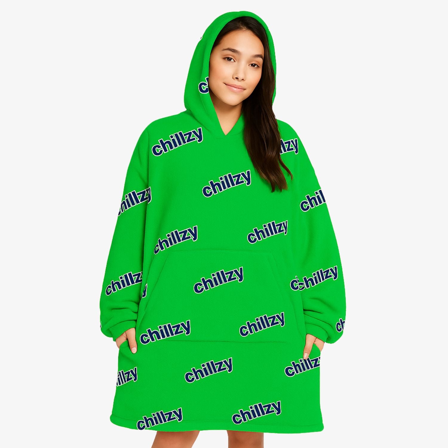Your Logo Personalised Hoodie Blanket