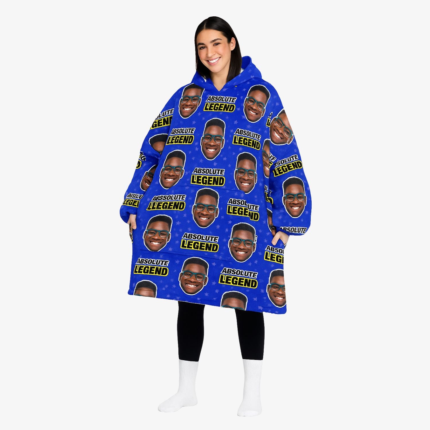 Absolute Legend Custom Hooded Blanket