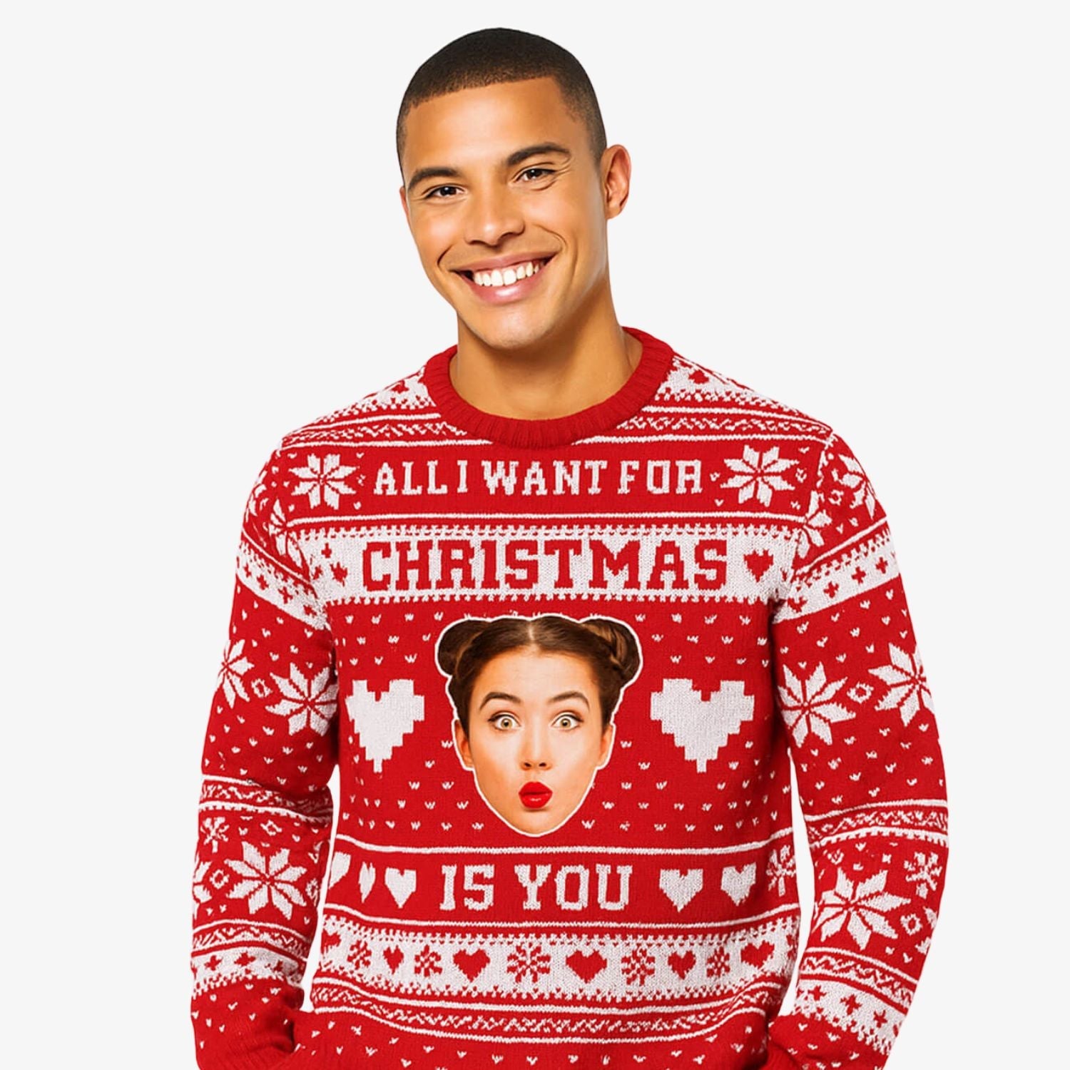 All I Want For Christmas Is You Personalised Christmas Jumper