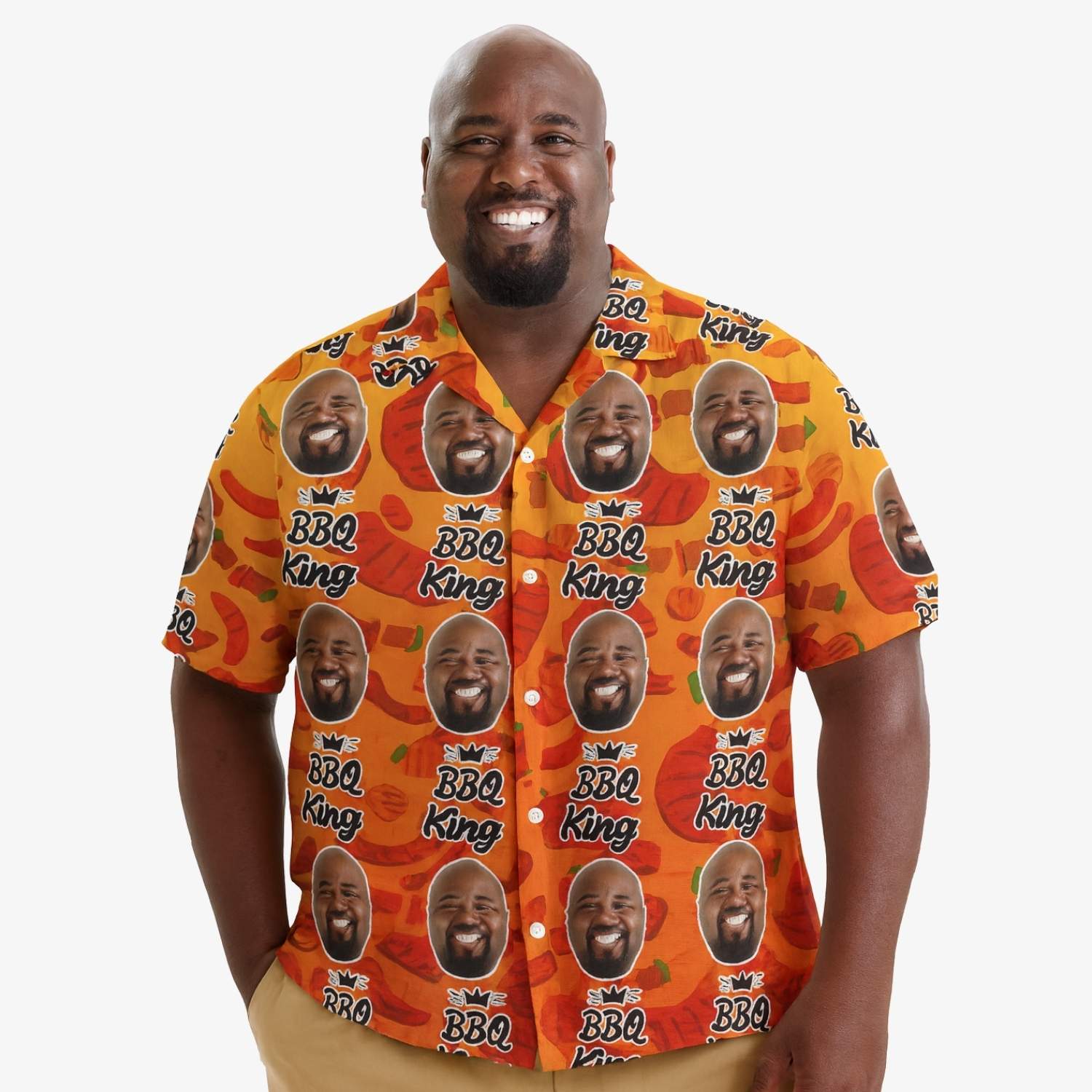 BBQ King Custom Hawaiian Shirt
