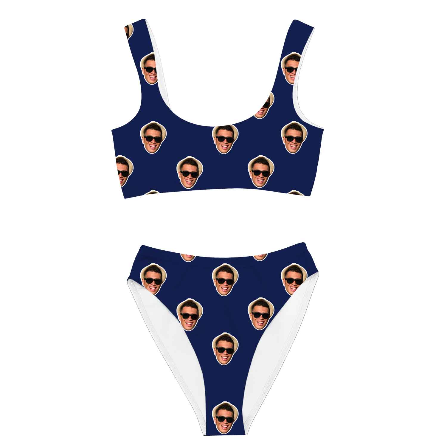 Faces Custom Made Bikini Set