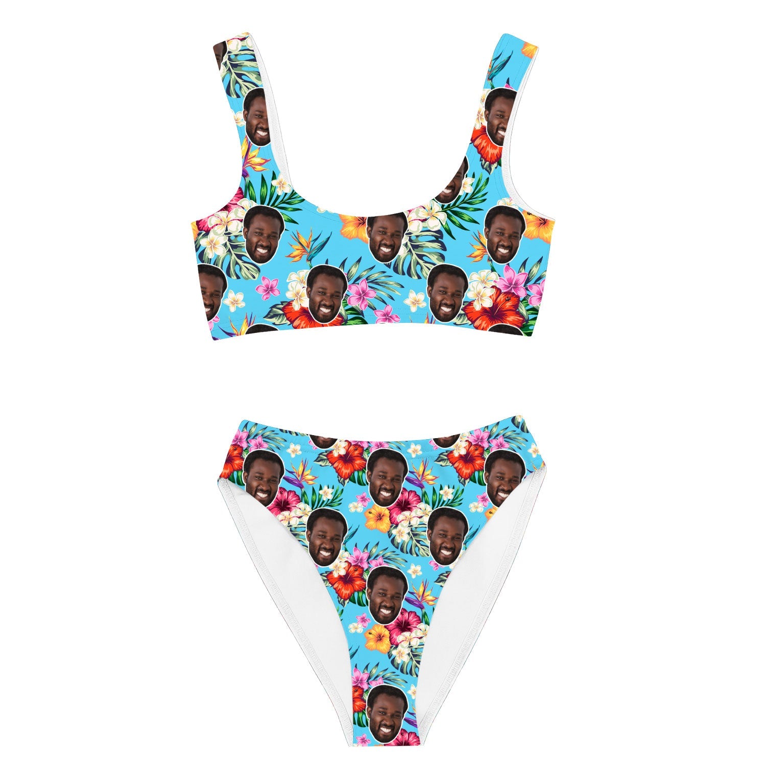 Tropical Hawaiian Custom Made Bikini Set