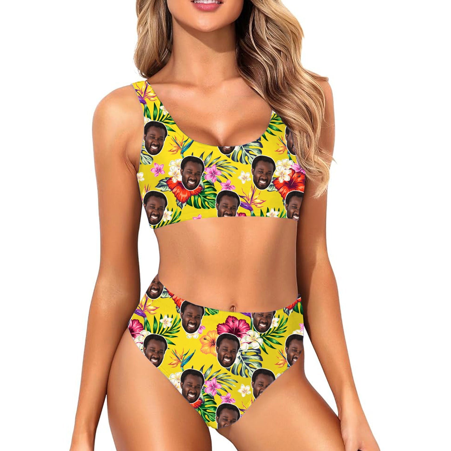 Tropical Hawaiian Custom Made Bikini Set