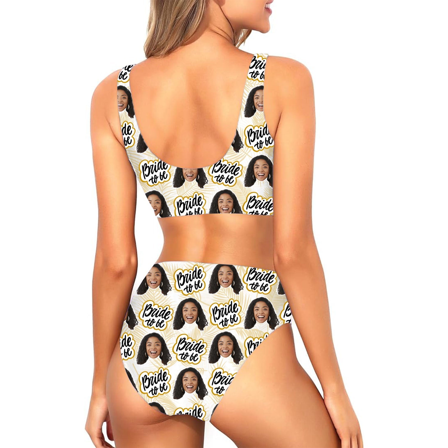 Bride To Be Custom Made Bikini Set