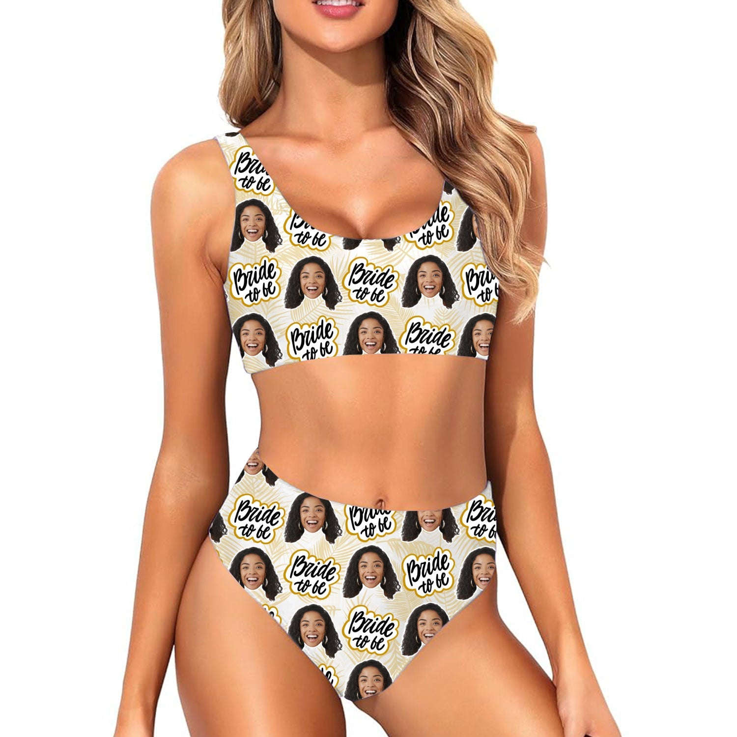 Bride To Be Custom Made Bikini Set