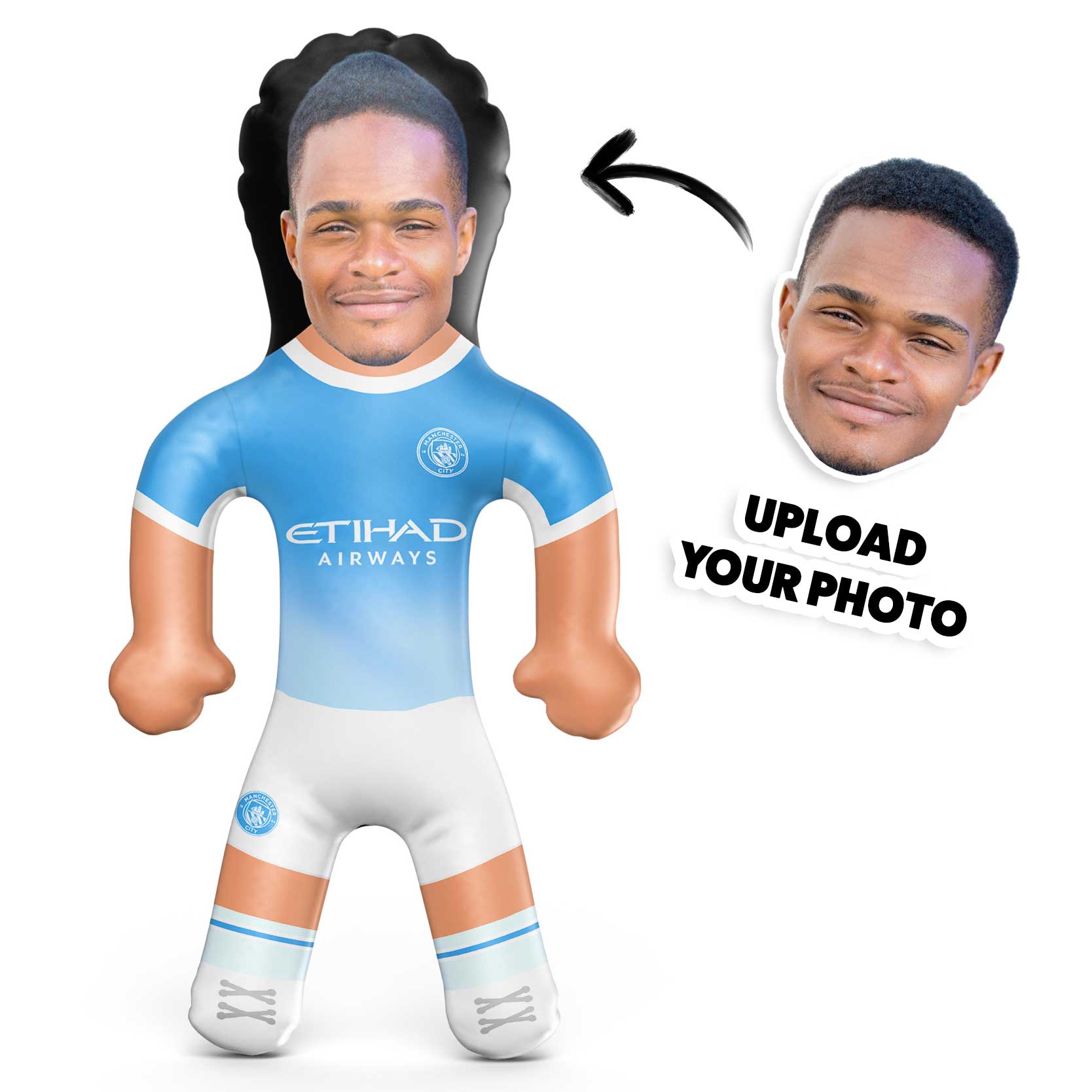 Manchester City Personalised Inflatable