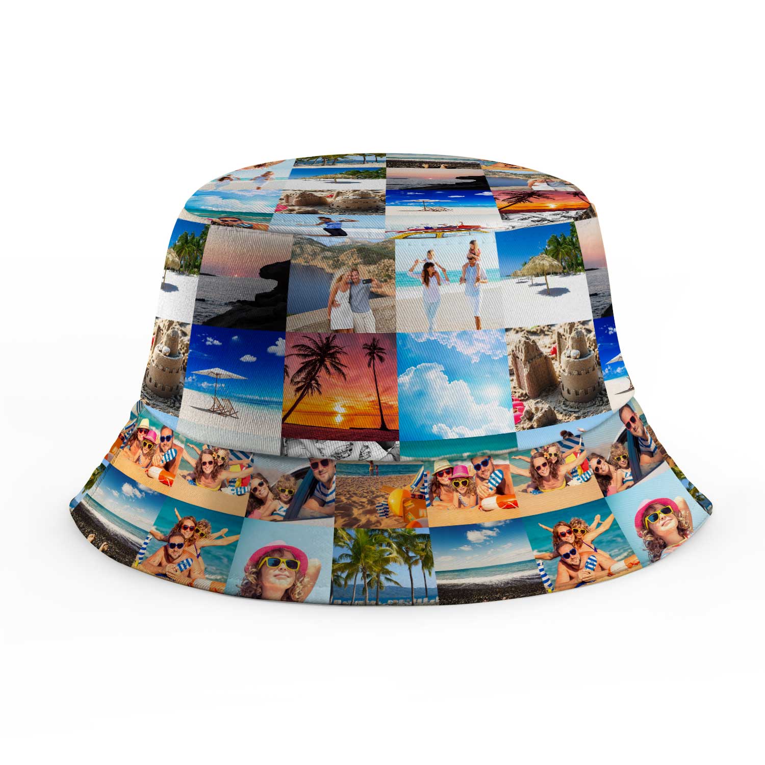 Photo Collage Custom Bucket Hat