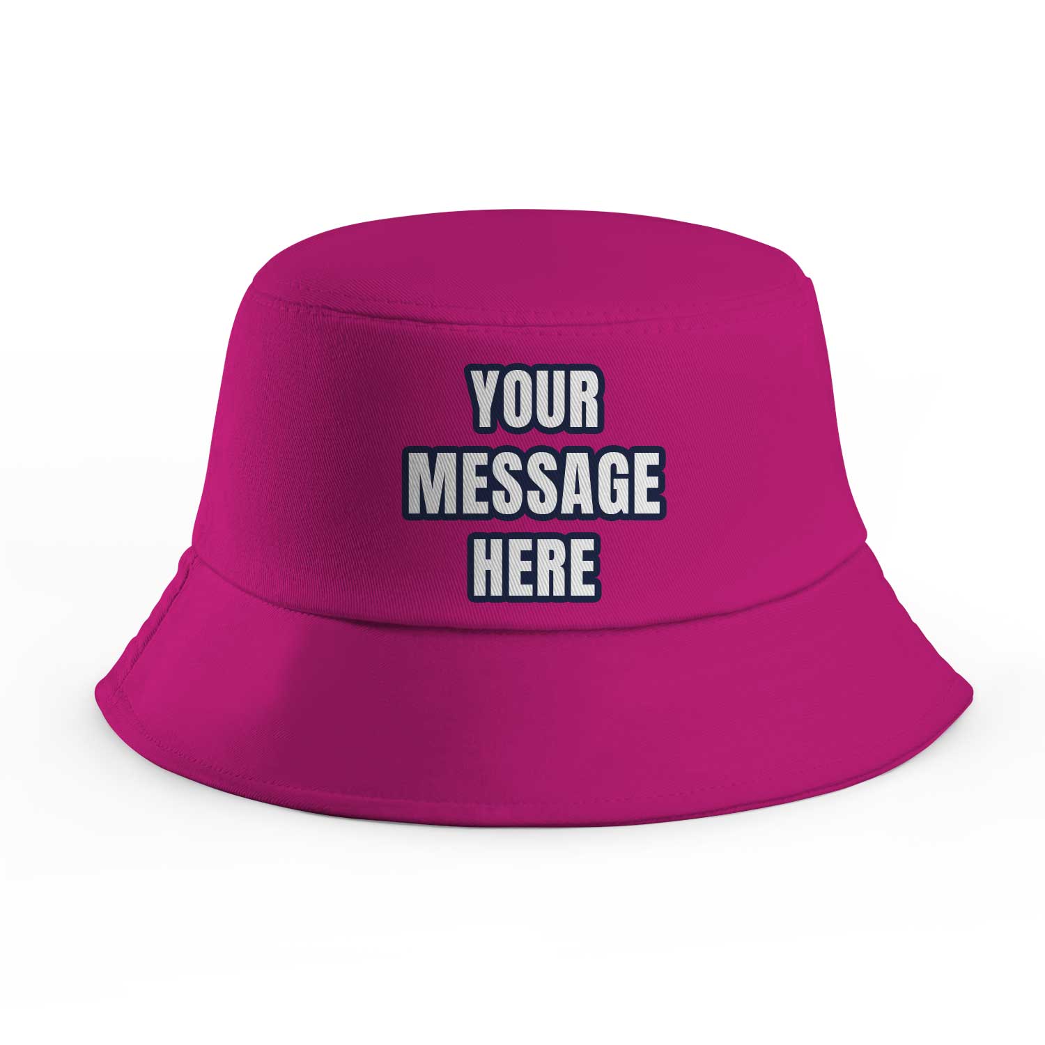 Your Message Custom Bucket Hat