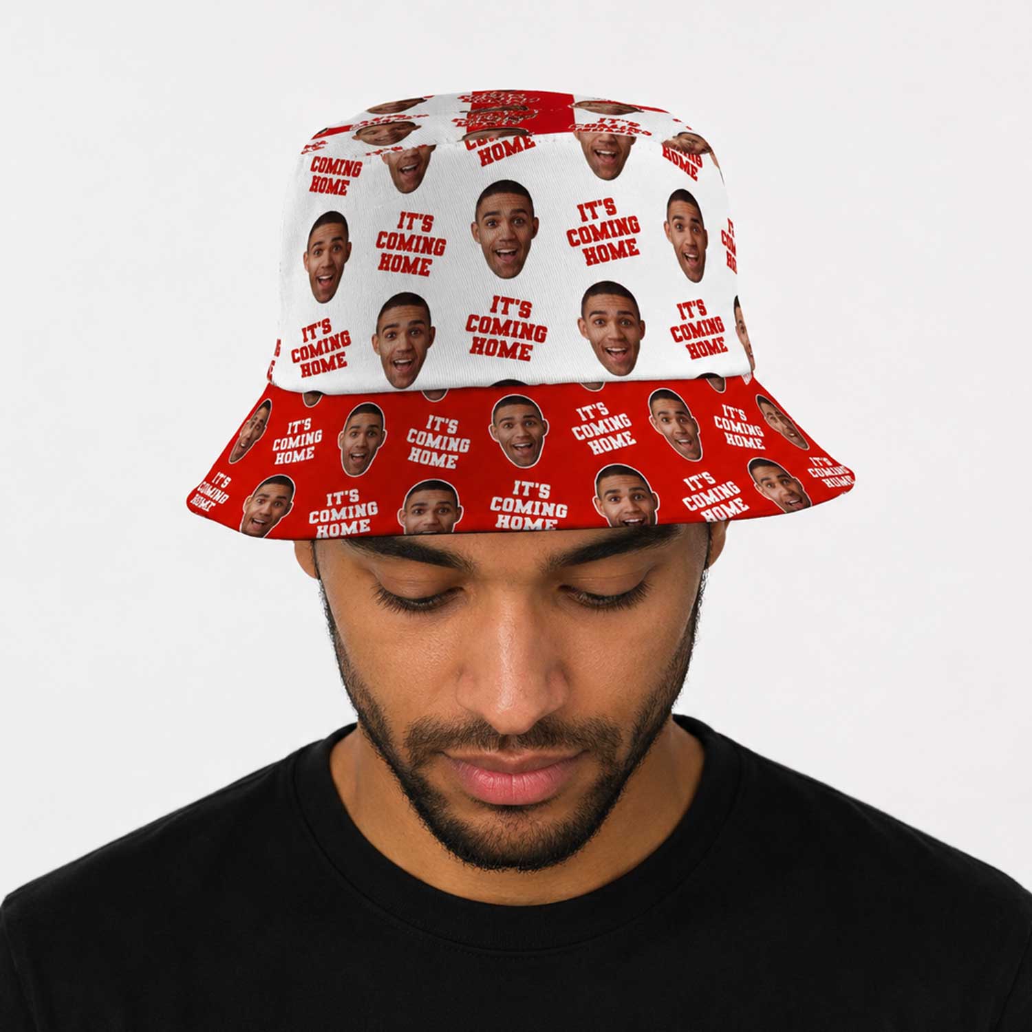England It's Coming Home Custom Bucket Hat