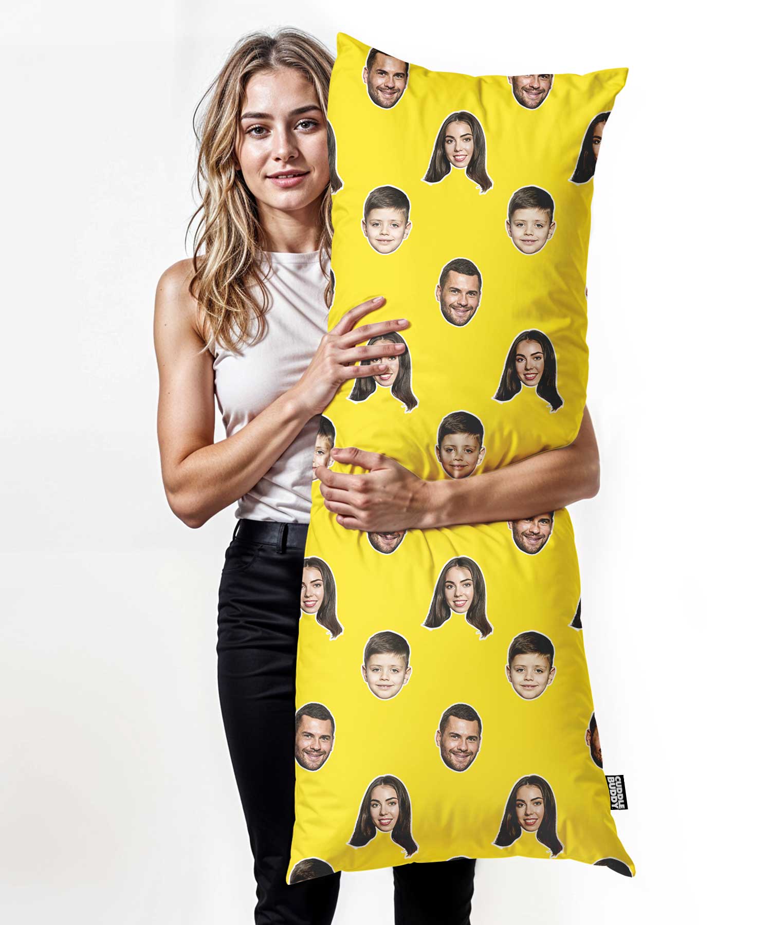 Family Face Custom Body Pillow