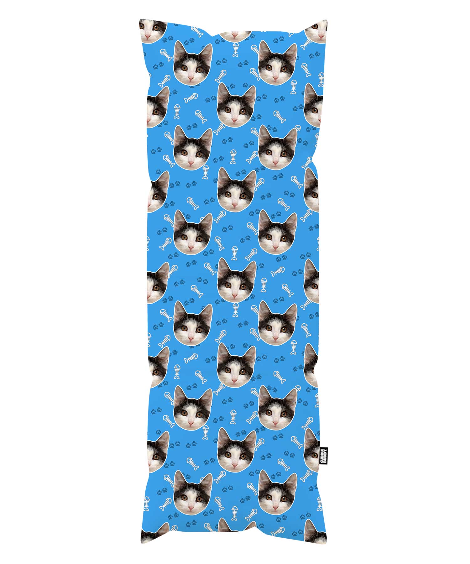 Cat Face Custom Body Pillow