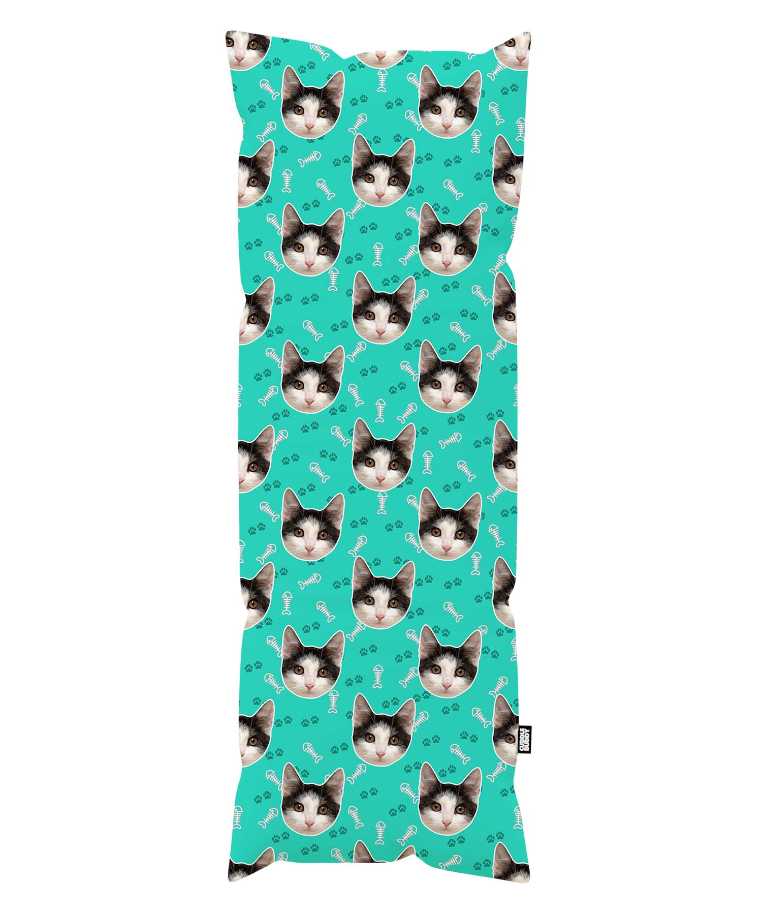 Cat Face Custom Body Pillow