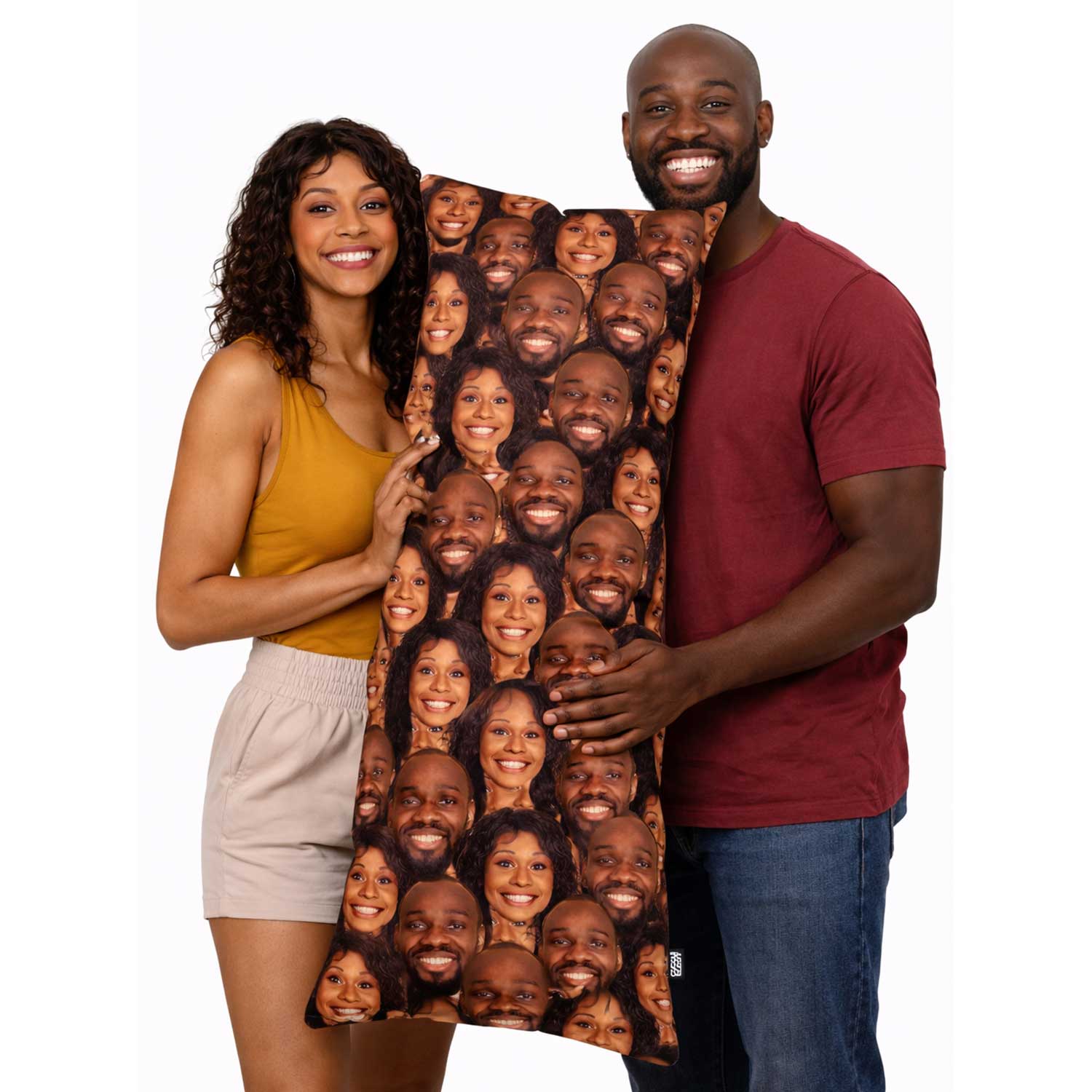Couples Mash Custom Body Pillow